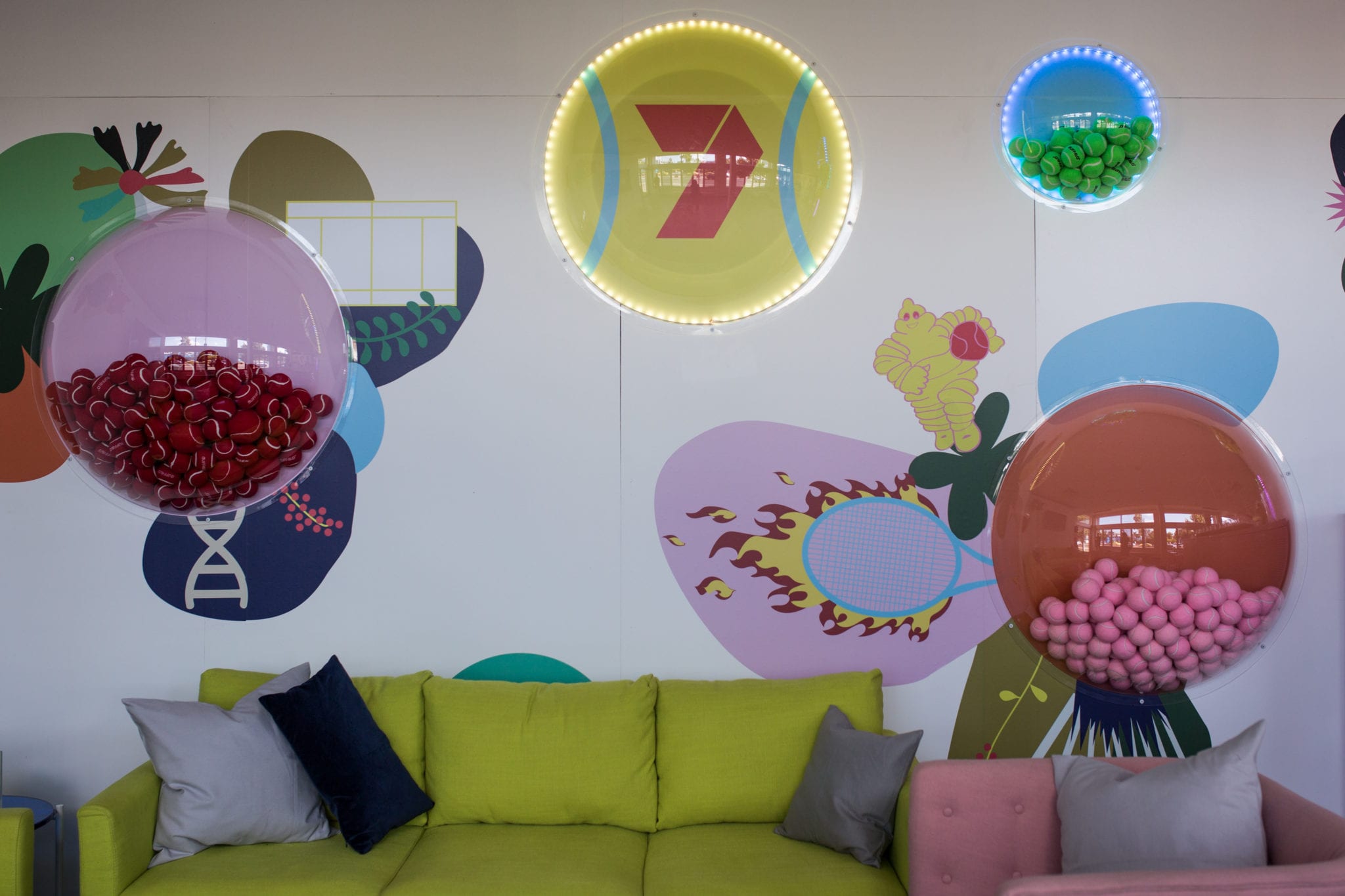 Australian Open, Channel 7 Private Bar, Melbourne (2018)
